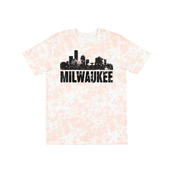 Inktastic Milwaukee Skyline Grunge T-Shirt