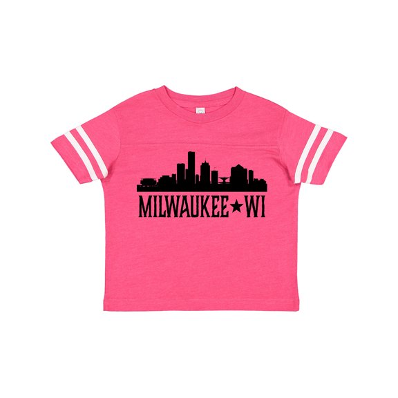 Inktastic Milwaukee Wisconsin City Skyline Boys or Girls Toddler T-Shirt