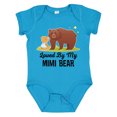 thumbnail image 1 of Inktastic Mimi Bear Loves Me Grandbaby Boys or Girls Baby Bodysuit, 1 of 5