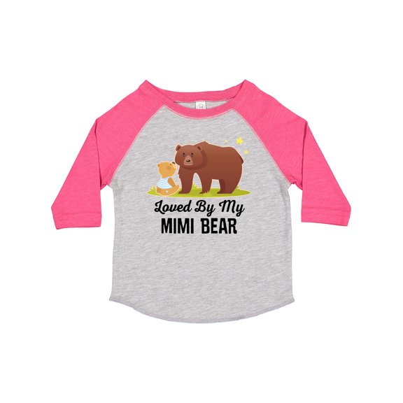Inktastic Mimi Bear Loves Me Grandbaby Gift Boys or Girls Toddler T-Shirt