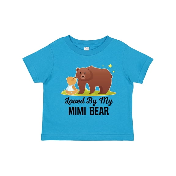 Inktastic Mimi Bear Loves Me Grandbaby Gift Boys or Girls Toddler T-Shirt