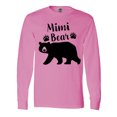 thumbnail image 1 of Inktastic Mimi Bear in Black Long Sleeve T-Shirt, 1 of 5