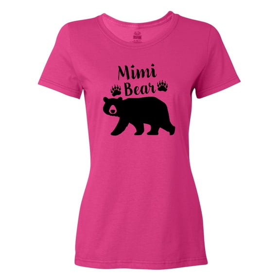 Inktastic Mimi Bear in Black Women's T-Shirt