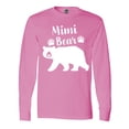 thumbnail image 1 of Inktastic Mimi Bear in White Long Sleeve T-Shirt, 1 of 5