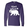 thumbnail image 1 of Inktastic Mimi Bear in White Long Sleeve T-Shirt, 1 of 5
