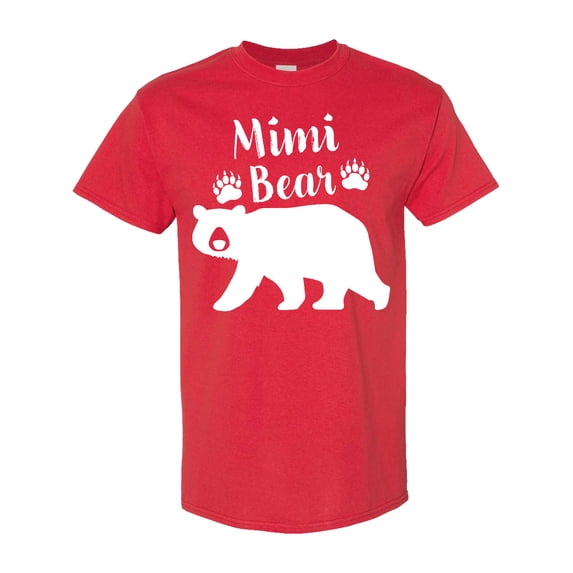 Inktastic Mimi Bear in White T-Shirt