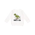 thumbnail image 1 of Inktastic Mimi Boy Grandson Dinosaur Toddler Sweatshirt, 1 of 4