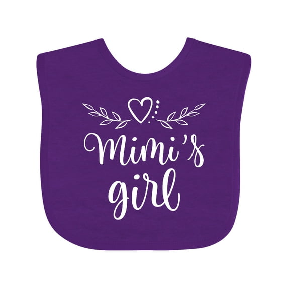 Inktastic Mimi Girl Granddaughter Girls Baby Bib
