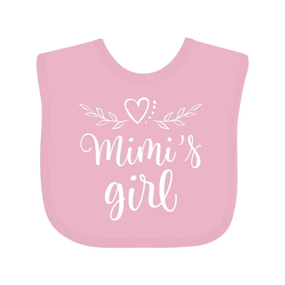 Inktastic Mimi Girl Granddaughter Girls Baby Bib