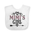 thumbnail image 1 of Inktastic Mimi Girl Granddaughter Girls Baby Bib, 1 of 4