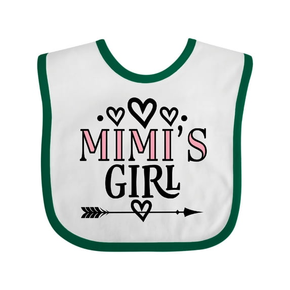 Inktastic Mimi Girl Granddaughter Girls Baby Bib