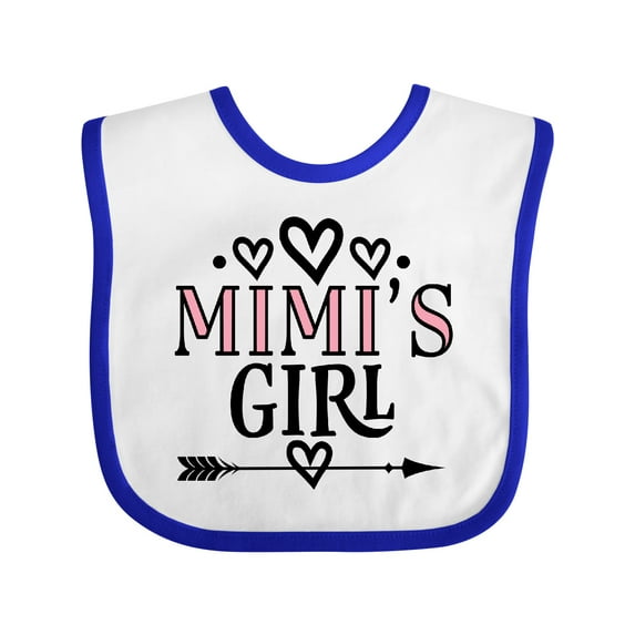 Inktastic Mimi Girl Granddaughter Girls Baby Bib