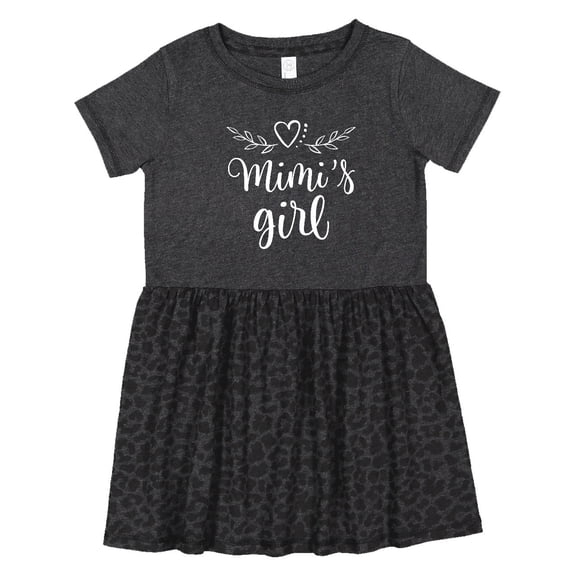 Inktastic Mimi Girl Granddaughter Girls Toddler Dress