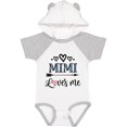 thumbnail image 1 of Inktastic Mimi Grandma Loves Me Girls Baby Bodysuit, 1 of 5