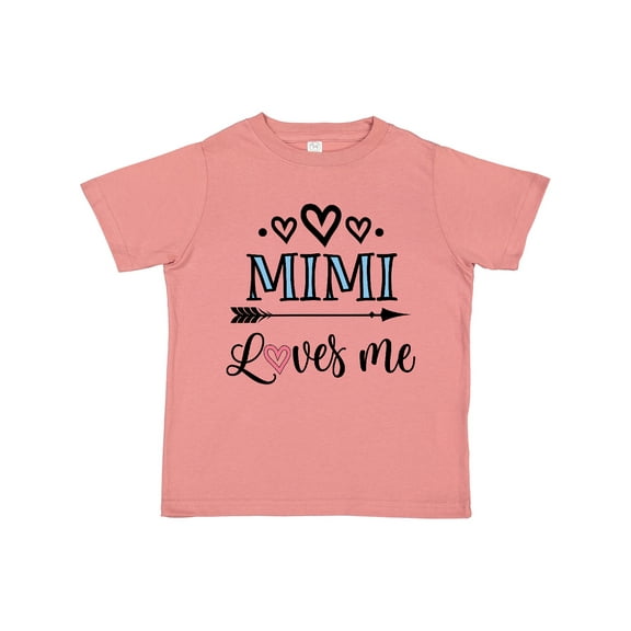 Inktastic Mimi Grandma Loves Me Girls Toddler T-Shirt