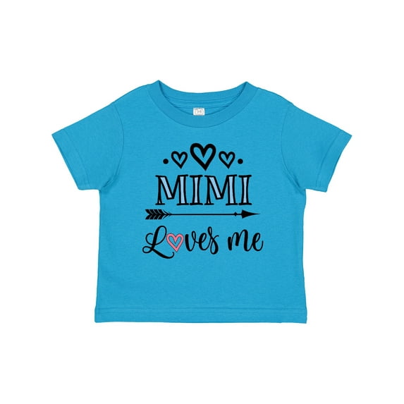 Inktastic Mimi Grandma Loves Me Girls Toddler T-Shirt