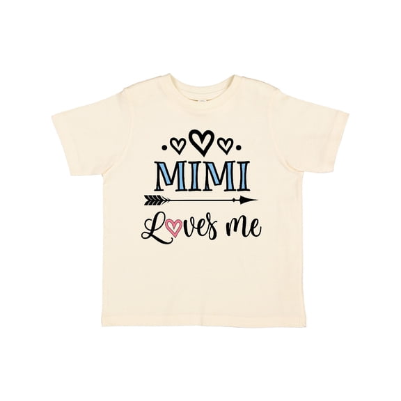 Inktastic Mimi Grandma Loves Me Girls Toddler T-Shirt