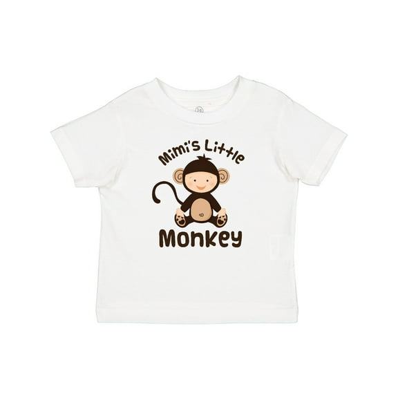 Inktastic Mimi Little Monkey Grandchild Boys or Girls Baby T-Shirt