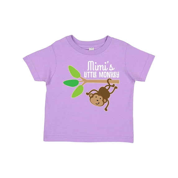 Inktastic Mimi Little Monkey Grandchild Boys or Girls Toddler T-Shirt