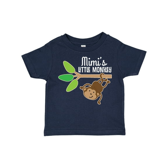Inktastic Mimi Little Monkey Grandchild Boys or Girls Toddler T-Shirt