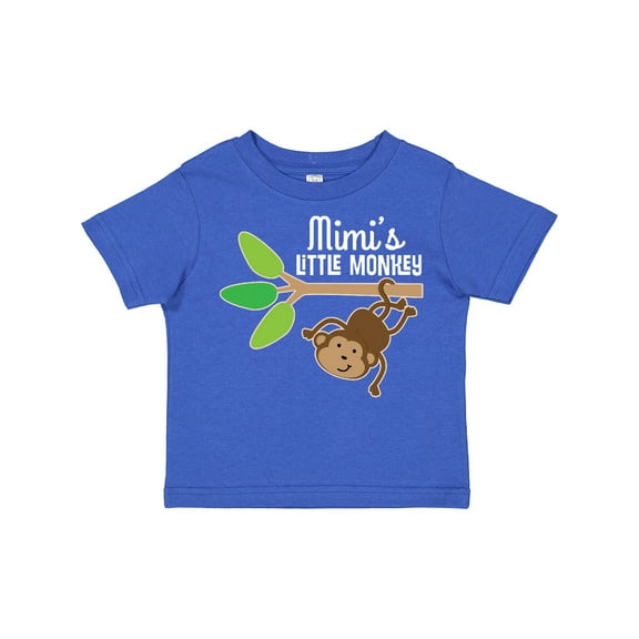 Inktastic Mimi Little Monkey Grandchild Boys or Girls Toddler T-Shirt