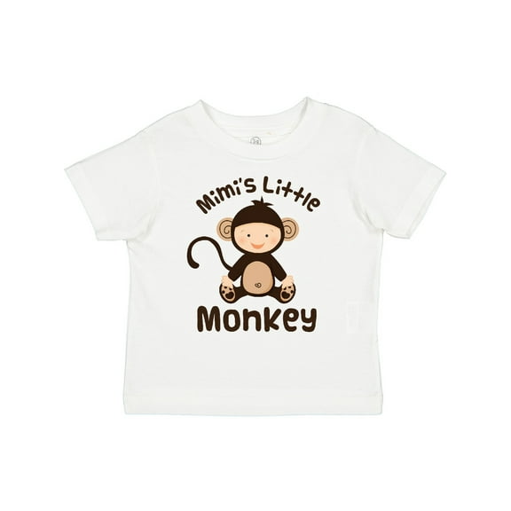 Inktastic Mimi Little Monkey Grandchild Boys or Girls Toddler T-Shirt
