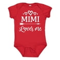 thumbnail image 1 of Inktastic Mimi Loves Me Baby Clothes Boys or Girls Baby Bodysuit, 1 of 5