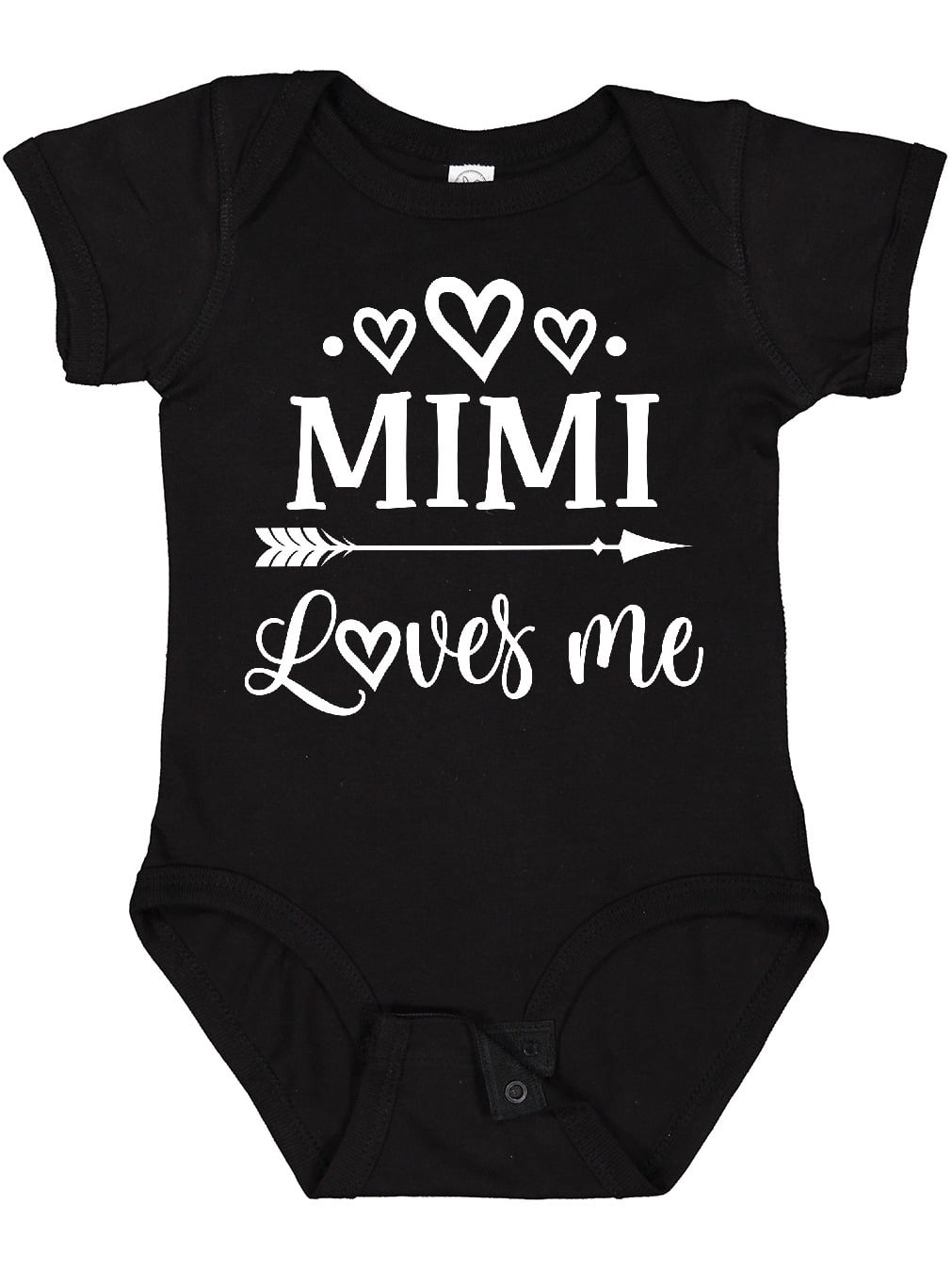 Inktastic Mimi Loves Me Baby Clothes Boys or Girls Baby Bodysuit