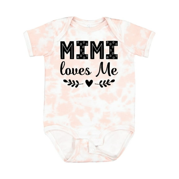 Inktastic Mimi Loves Me Baby Clothes Girl Girls Baby Bodysuit