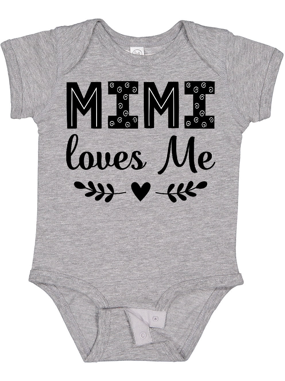 Inktastic Mimi Loves Me Baby Clothes Girl Girls Baby Bodysuit