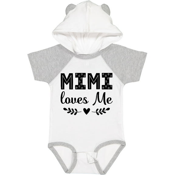 Inktastic Mimi Loves Me Baby Clothes Girl Girls Baby Bodysuit