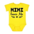 thumbnail image 1 of Inktastic Mimi Loves Me Baby Clothes Girl Girls Baby Bodysuit, 1 of 5