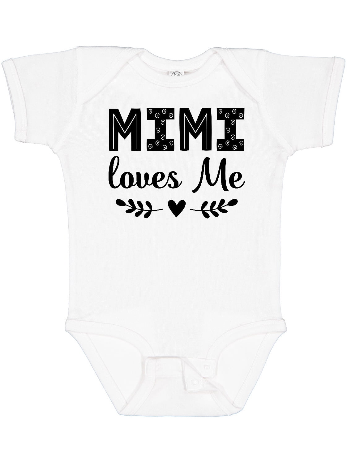 Inktastic Mimi Loves Me Baby Clothes Girl Girls Baby Bodysuit
