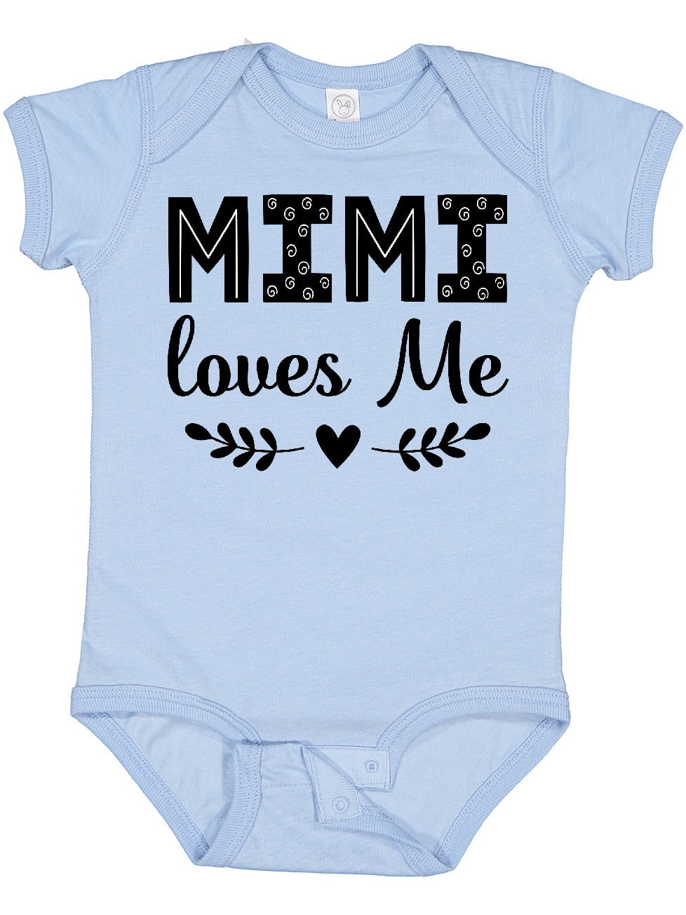 Inktastic Mimi Loves Me Baby Clothes Girl Girls Baby Bodysuit