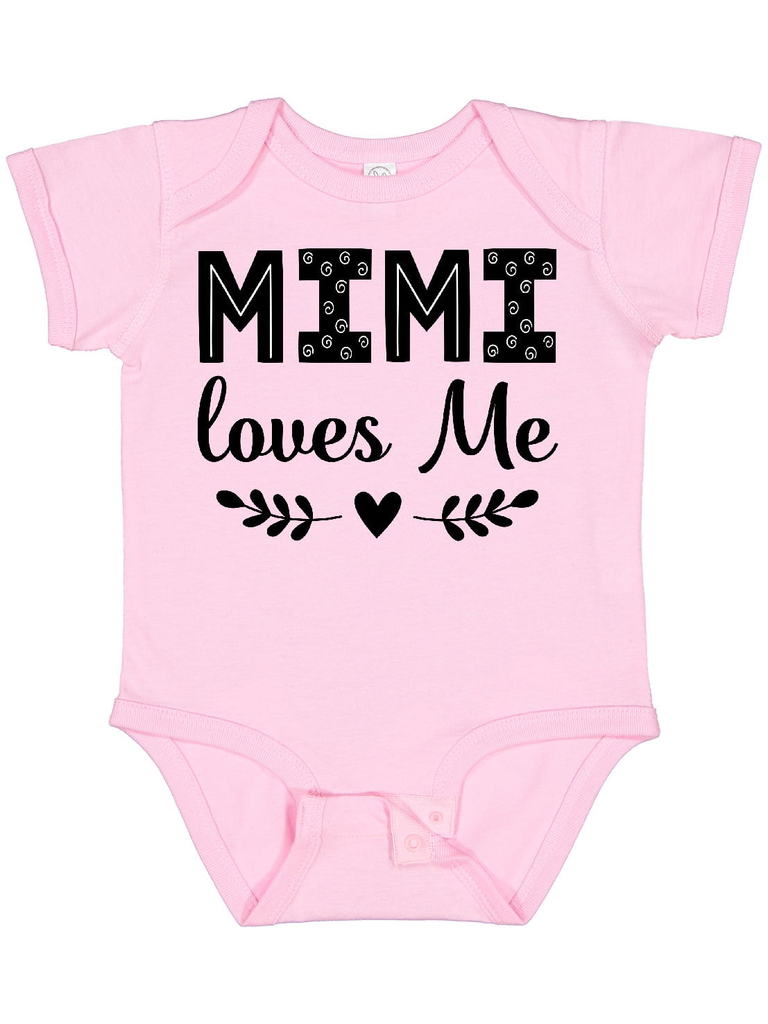 Inktastic Mimi Loves Me Baby Clothes Girl Girls Baby Bodysuit
