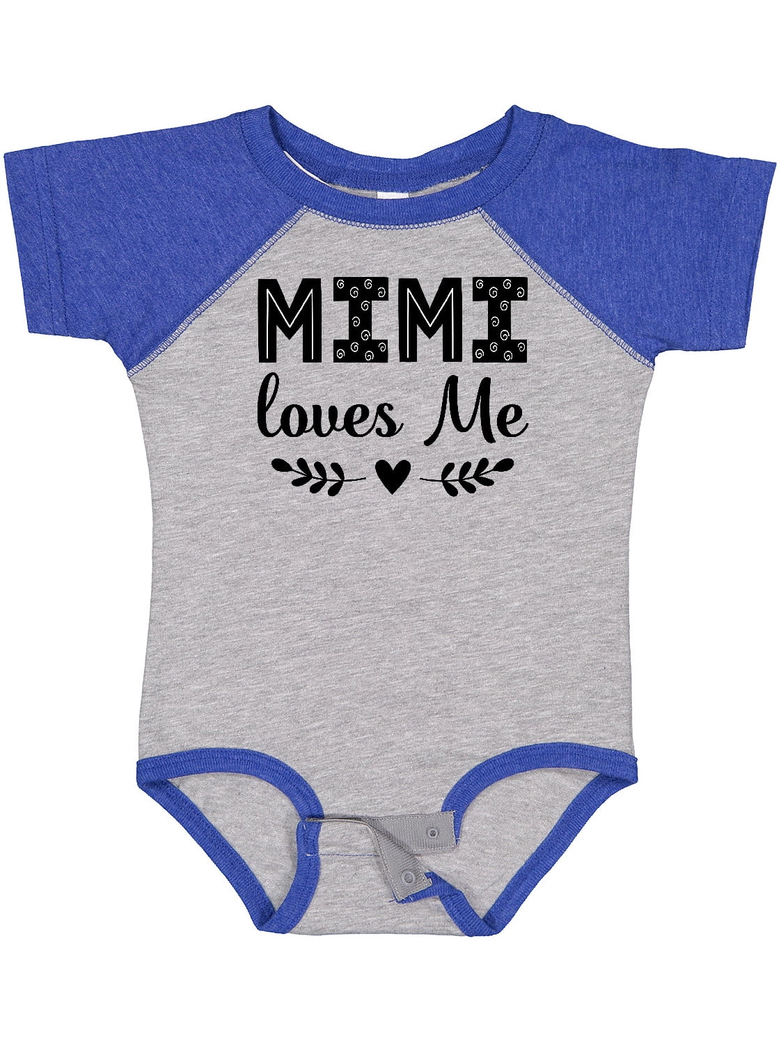 Inktastic Mimi Loves Me Baby Clothes Girl Girls Baby Bodysuit