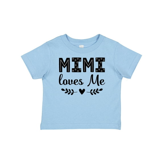 Inktastic Mimi Loves Me Baby Clothes Girl Girls Baby T-Shirt