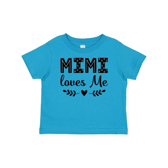 Inktastic Mimi Loves Me Baby Clothes Girl Girls Baby T-Shirt