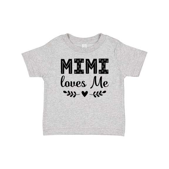 Inktastic Mimi Loves Me Baby Clothes Girl Girls Baby T-Shirt
