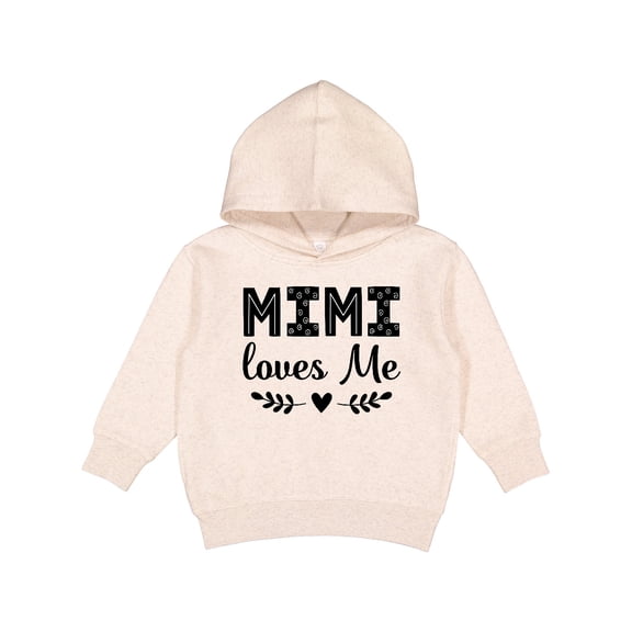 Inktastic Mimi Loves Me Baby Clothes Girl Toddler Hoodie