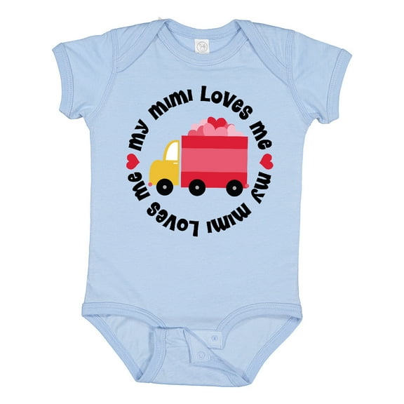 Inktastic Mimi Loves Me Boys or Girls Baby Bodysuit