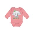 thumbnail image 1 of Inktastic Mimi Loves Me- Cute Elephant Boys or Girls Long Sleeve Baby Bodysuit, 1 of 5