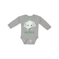 thumbnail image 1 of Inktastic Mimi Loves Me- Cute Elephant Boys or Girls Long Sleeve Baby Bodysuit, 1 of 5