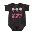 thumbnail image 1 of Inktastic Mimi Loves Me Daisies Girls Baby Bodysuit, 1 of 5