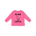 thumbnail image 1 of Inktastic Mimi Loves Me Grandchild Girls Girls Long Sleeve Toddler T-Shirt, 1 of 5
