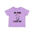 thumbnail image 1 of Inktastic Mimi Loves Me Grandchild Girls Girls Toddler T-Shirt, 1 of 5