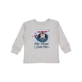 thumbnail image 1 of Inktastic Mimi Loves Me Grandson Boy Bear Boys Long Sleeve Toddler T-Shirt, 1 of 5