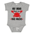 thumbnail image 1 of Inktastic Mimi Loves Me Grandson Boys or Girls Baby Bodysuit, 1 of 5