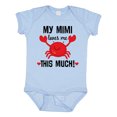 thumbnail image 1 of Inktastic Mimi Loves Me Grandson Boys or Girls Baby Bodysuit, 1 of 5