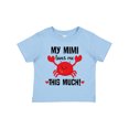 thumbnail image 1 of Inktastic Mimi Loves Me Grandson Boys or Girls Toddler T-Shirt, 1 of 5